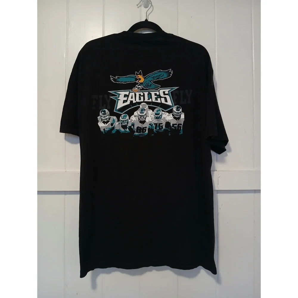 Philadelphia Eagles Super Bowl 52 Shirt Men's XL Black Hawaii ALL IN Clothing